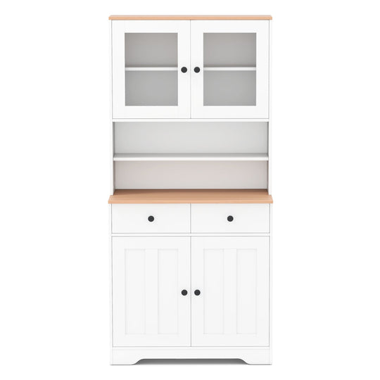 Pantry Cabinet with 2 Removable Shelves