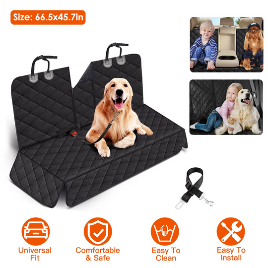 GBruno Dog Car Seat Cover Waterproof