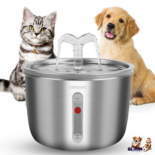 GBruno 2L/67.6Oz Automatic Electric Pet Water Fountain