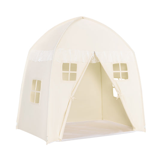 Portable Indoor Kids Play Castle Tent-White