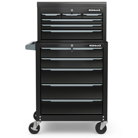 Rolling Steel Tool Chest with 11 Drawers & Locking System