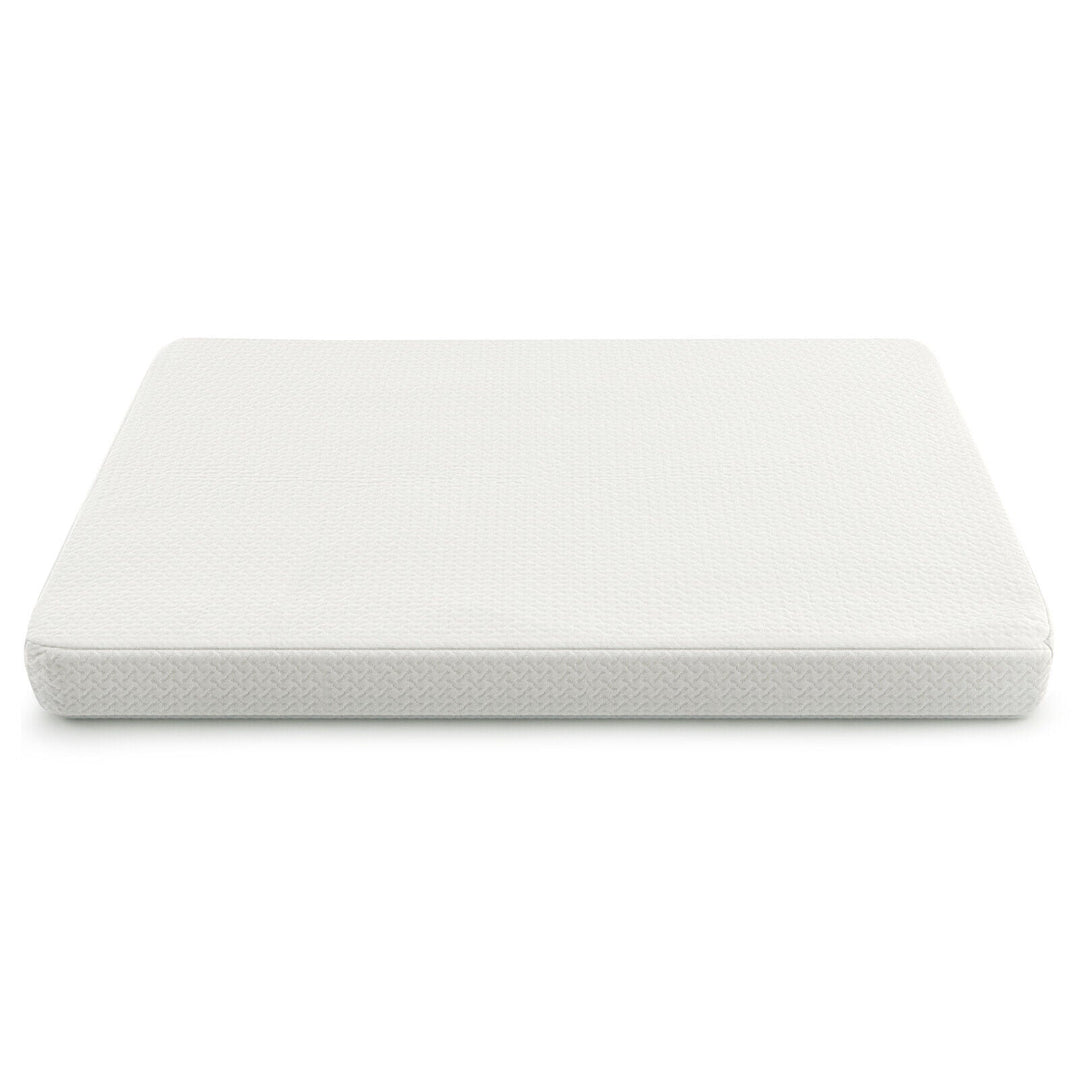 38 x 26 Inch Dual Sided Pack and Play Baby Mattress Pad with Removable Washable Cover-White