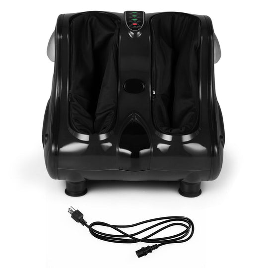 Foot and Calf Massager with Heat Vibration Deep Kneading and Shiatsu