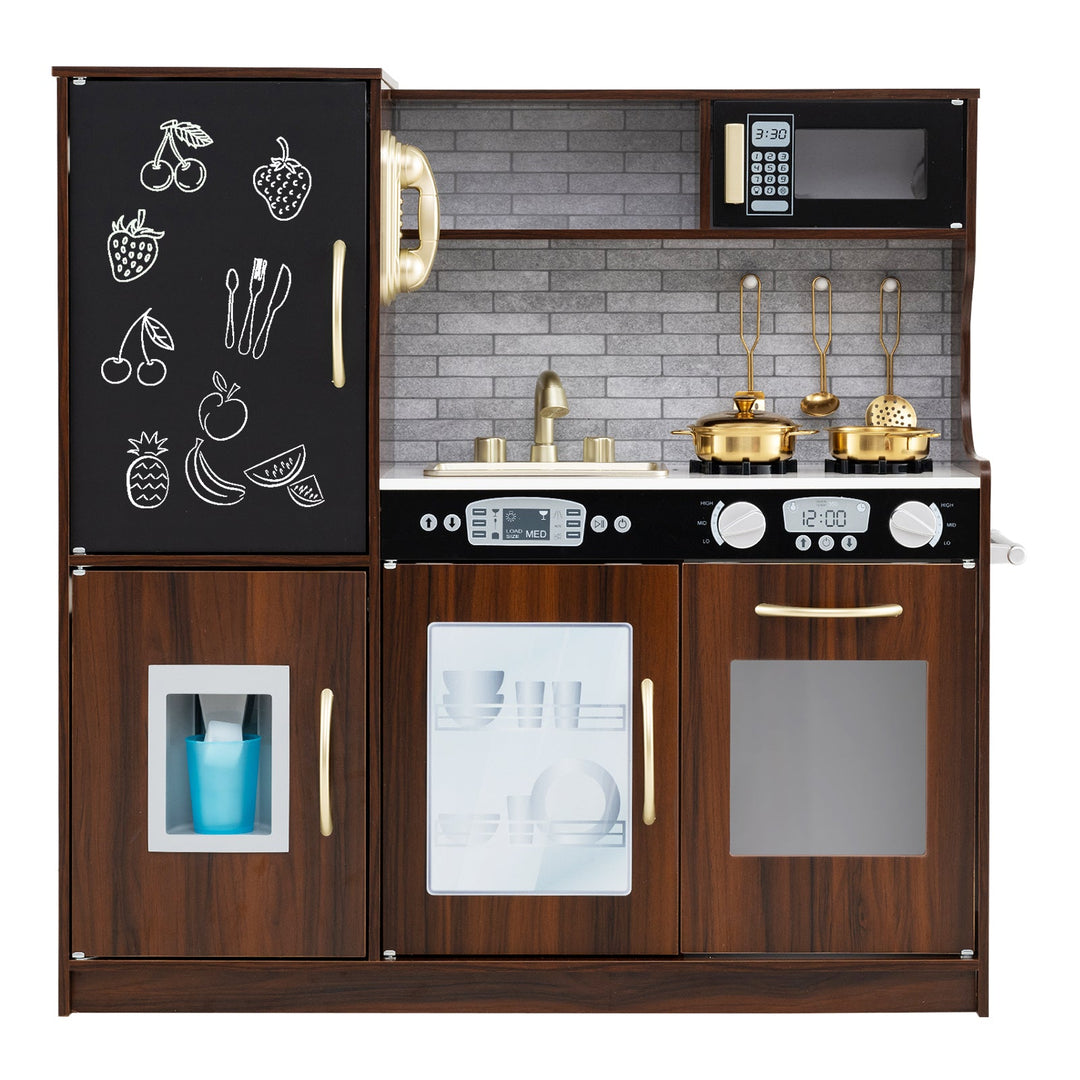 Toddler Pretend Play Kitchen for Boys and Girls 3-6 Years Old