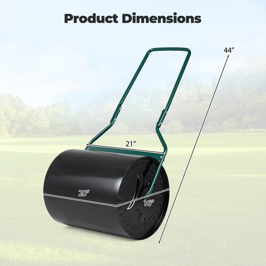 16 Gallon Lawn Roller Water/Sand Filled Garden Drum