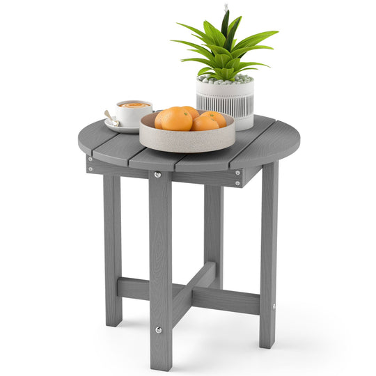 Adirondack Side Table 18x18 Weather-Resistant HIPS