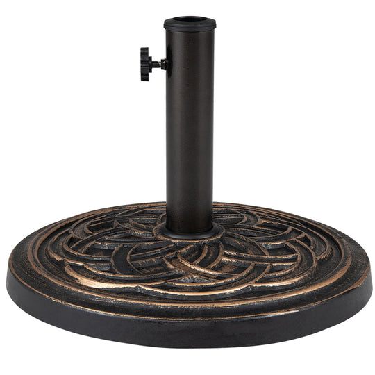 Round Umbrella Base 24 lbs with Adjustable Knob