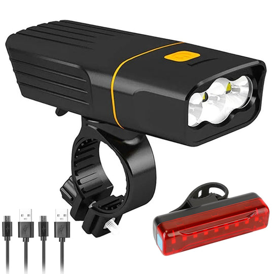 GBruno Super Bright Bike Light Set