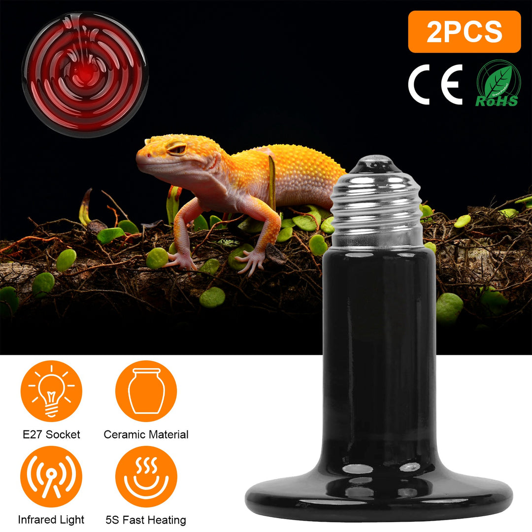 GBruno 2Pcs Ceramic Heat Lamp