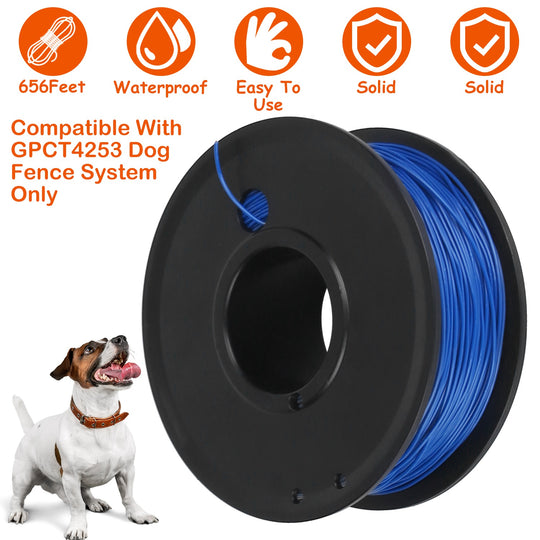 GBruno 656Feet Underground Dog Fence Wire