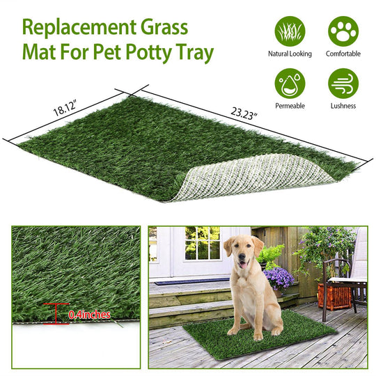 GBruno 23.23x18.12” Replacement Grass Mat