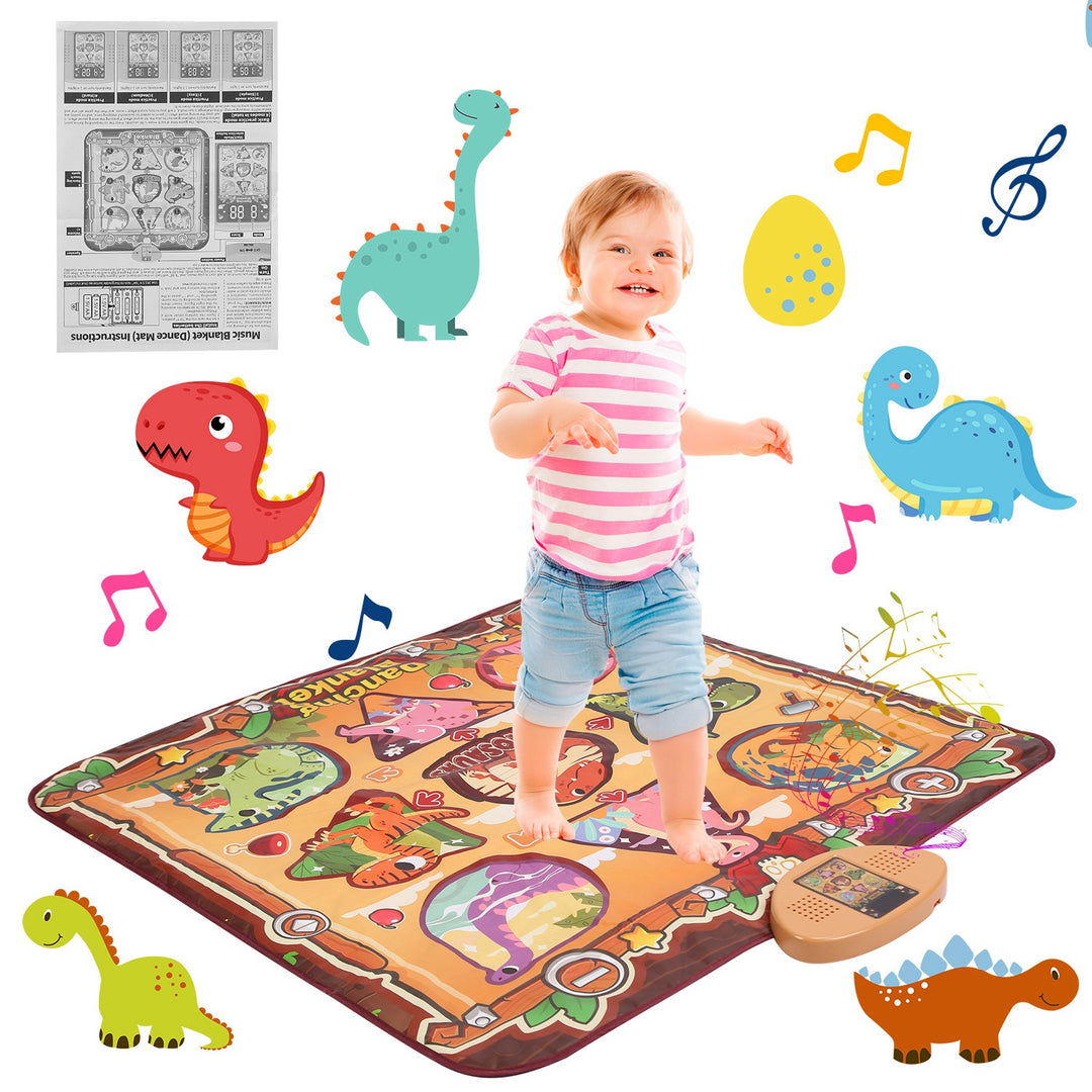 GBruno Dinosaur Dance Mat for Kids