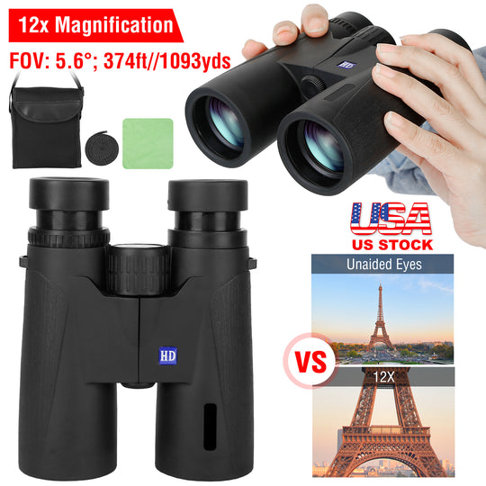 GBruno 12X Zoom Binoculars