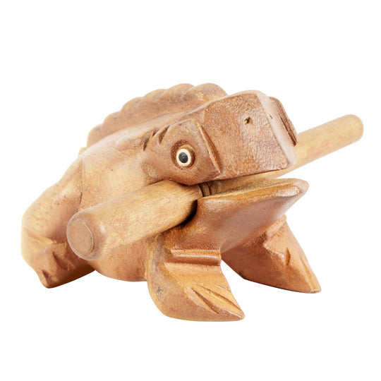 GBruno 4in Wooden Frog