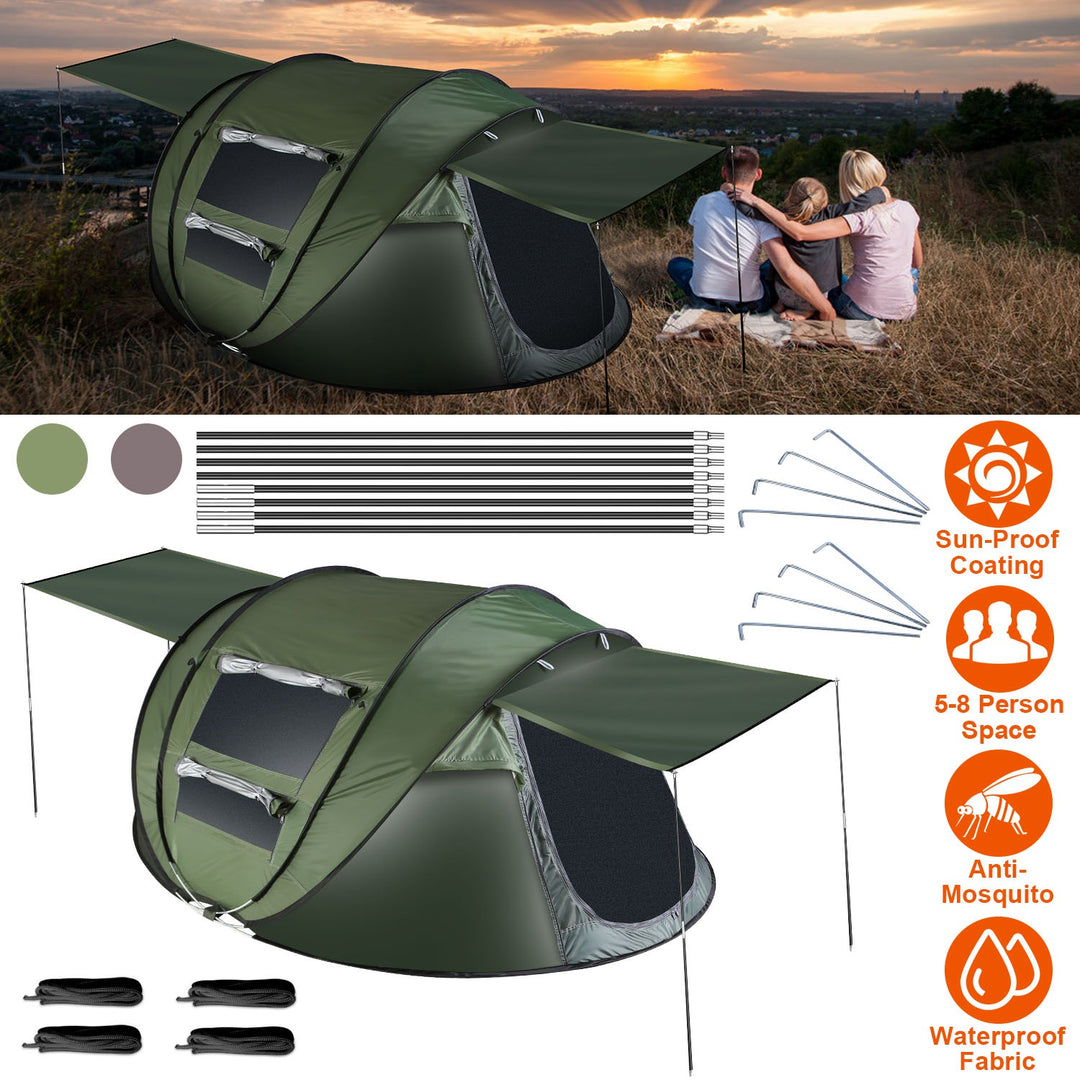 GBruno 5-8 Person Pop Up Tent