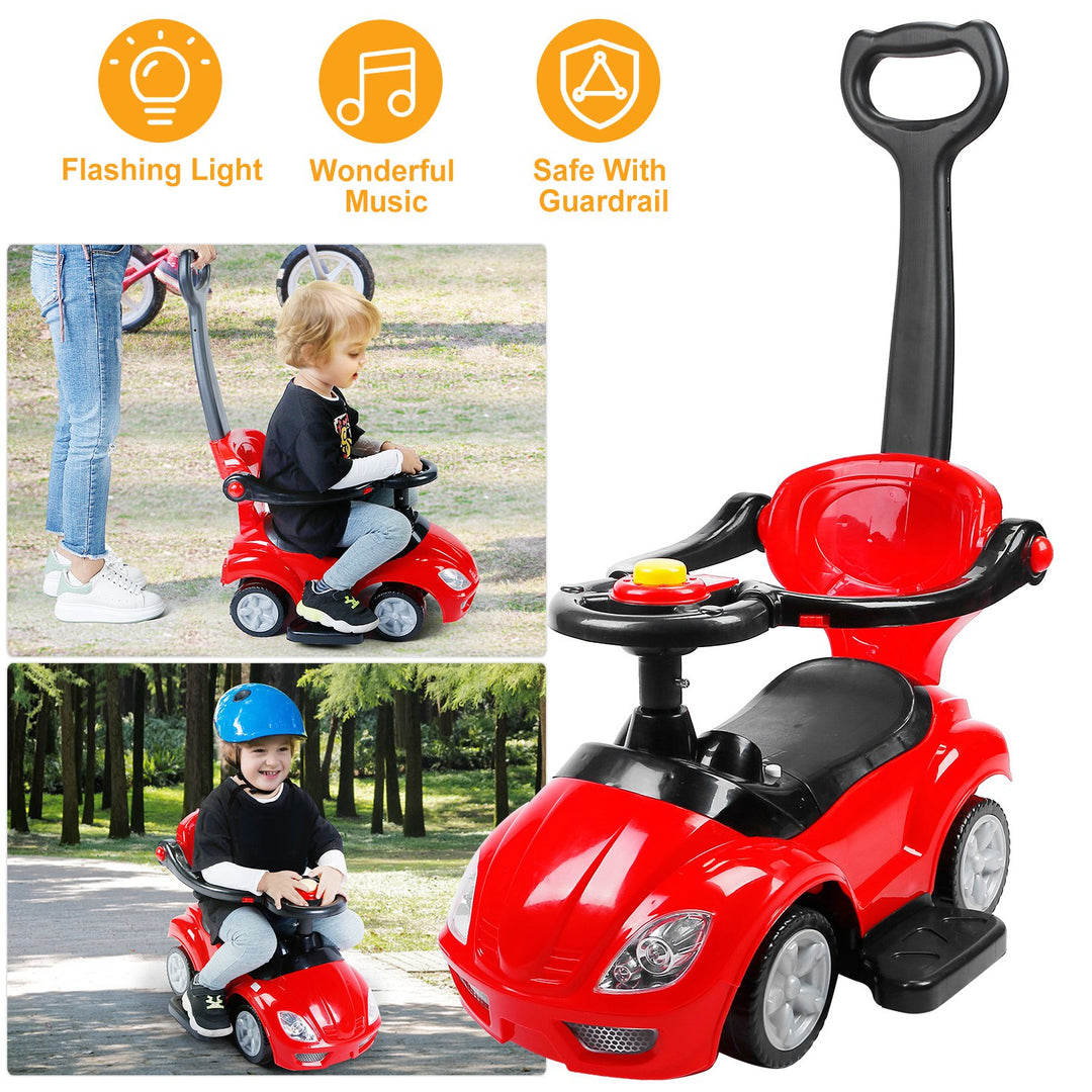 GBruno Ride on Push Car 4-Wheel Children