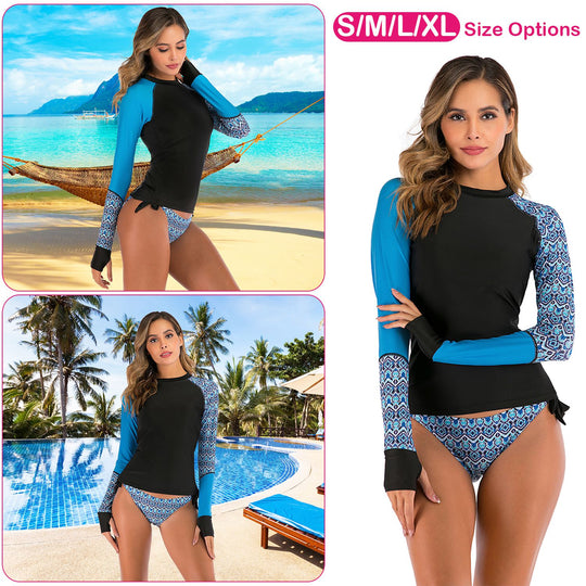 GBruno 2 Piece Long Sleeve Swimsuit