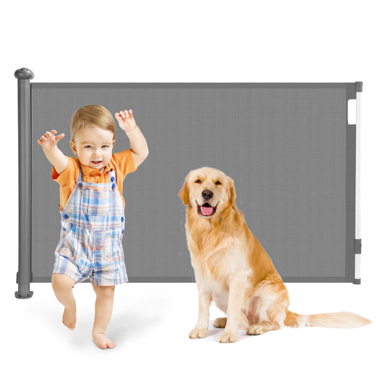 GBruno Retractable Baby Security Gate Door