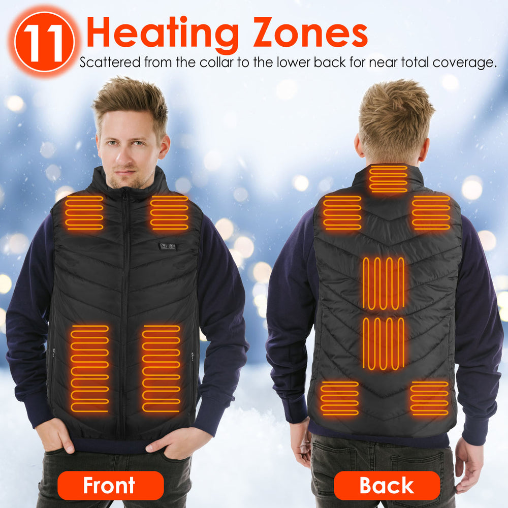 Heated Vest – USB Electric Thermal Jacket for Men & Women