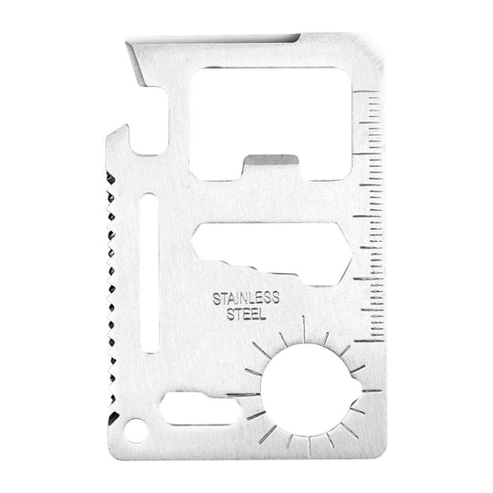 GBruno 11 In 1 Stainless Steel Multi-tool Credit Card