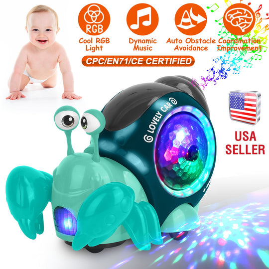 GBruno Crawling Crab Baby Toy