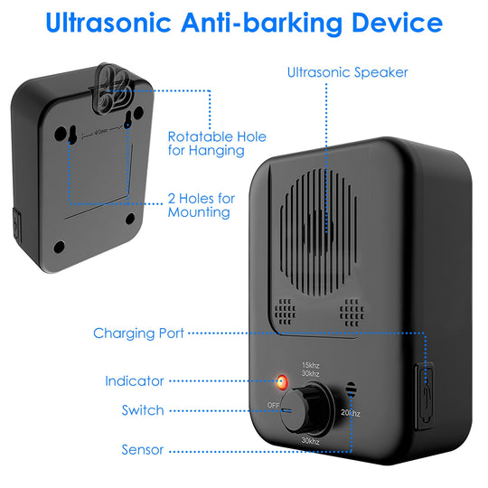 GBruno Ultrasonic Anti-barking Device