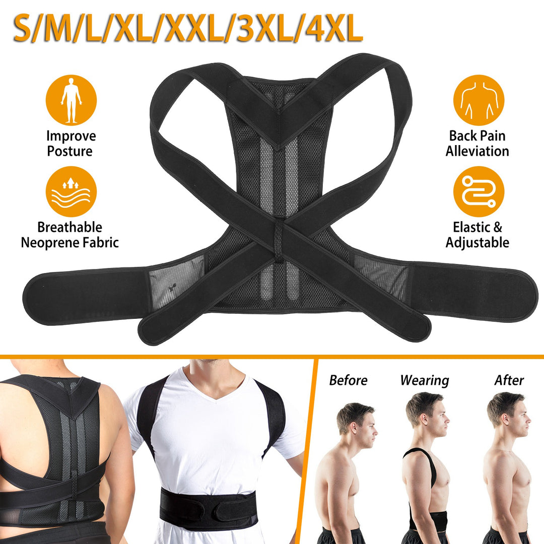 GBruno Unisex Back Posture Corrector