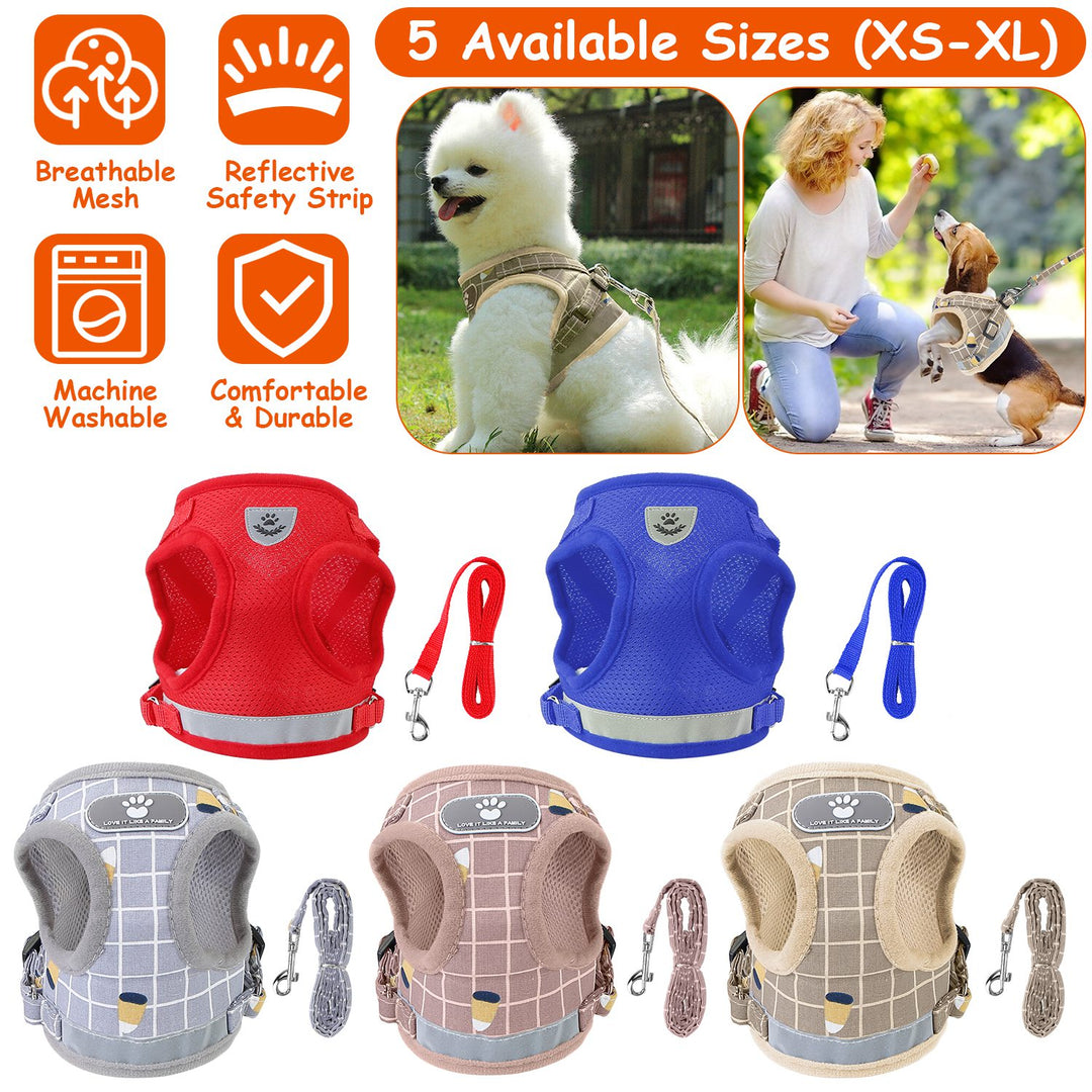 GBruno Pet Mesh Harness