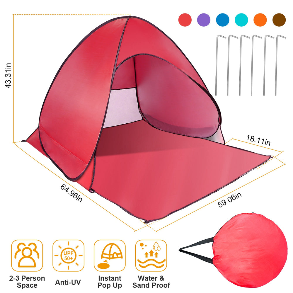 GBruno Pop Up Beach Tent