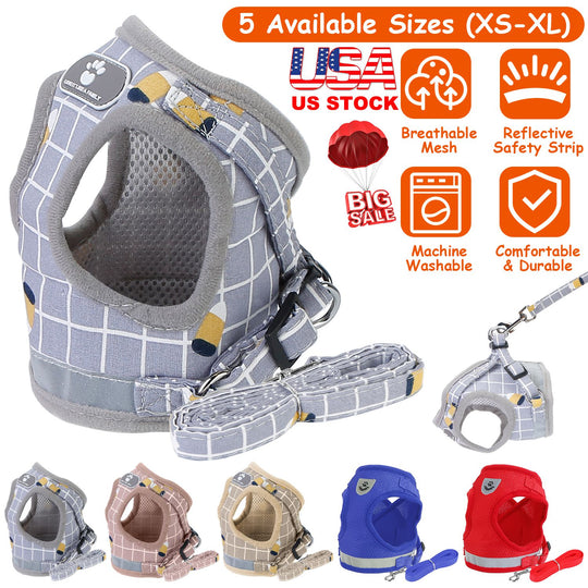 GBruno Pet Mesh Harness