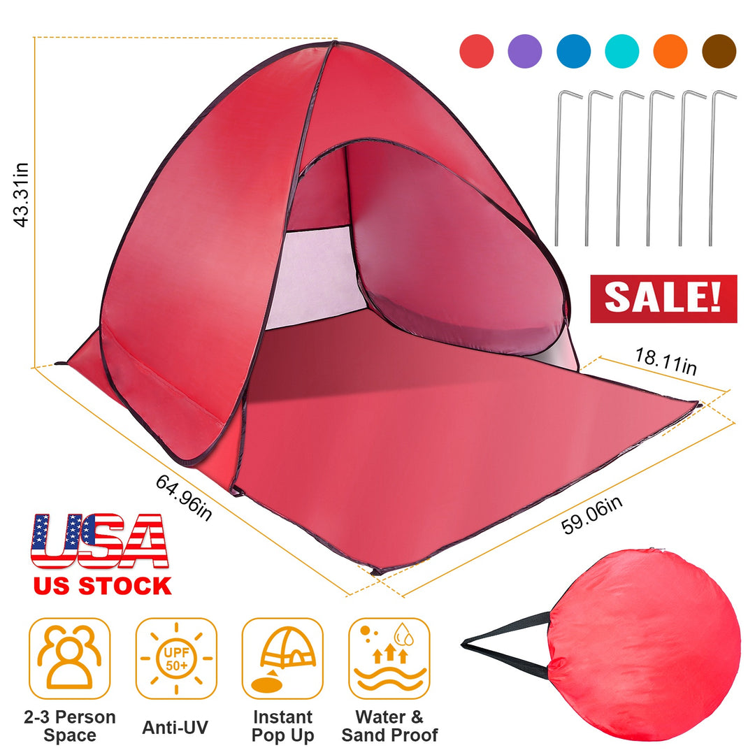 GBruno Pop Up Beach Tent