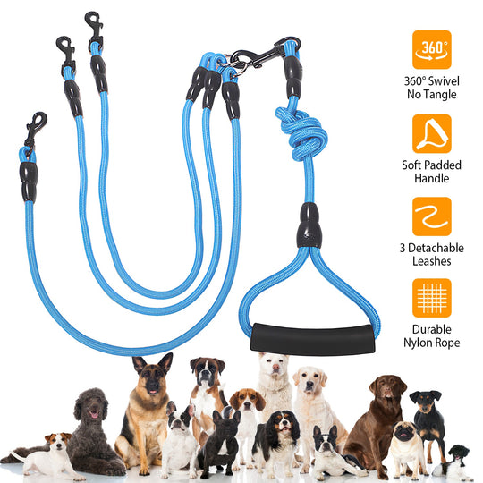 GBruno 3 Dog Leash