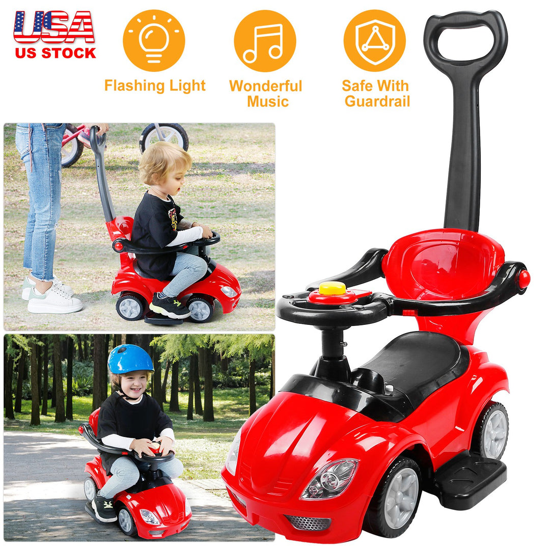 GBruno Ride on Push Car 4-Wheel Children