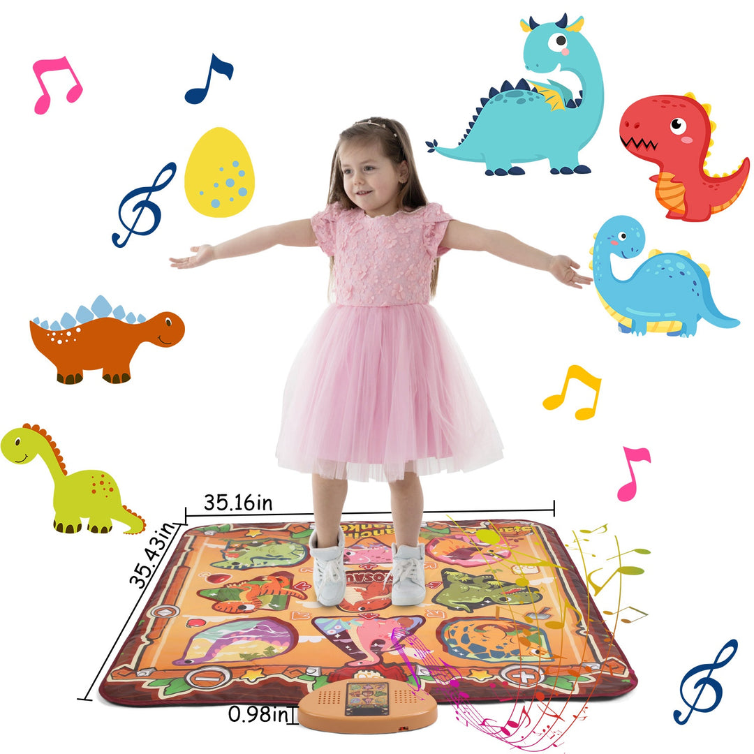 GBruno Dinosaur Dance Mat for Kids