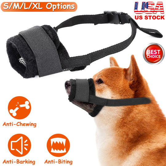 GBruno Pet Dog Muzzle Mask