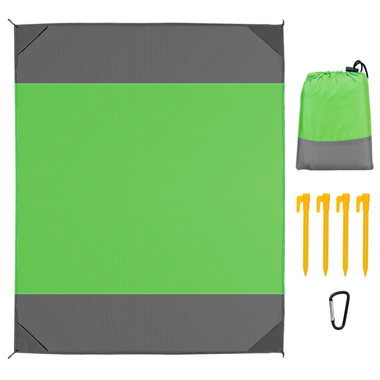 GBruno 82.6x78.7in Sand Proof Picnic Blanket