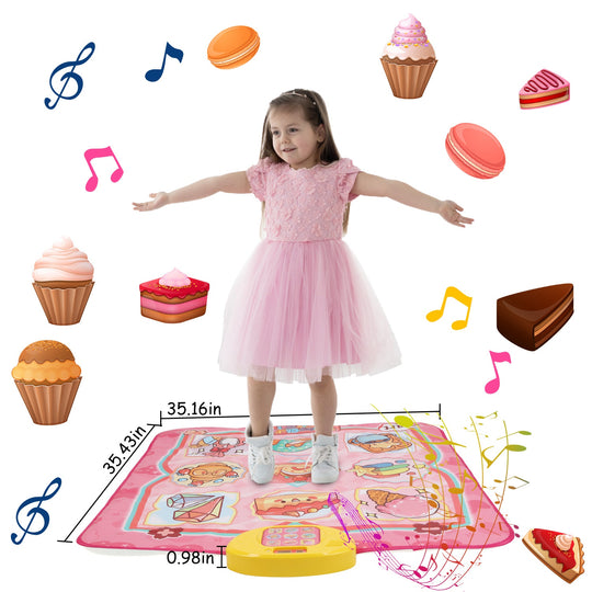 GBruno Cake Dance Mat for Kids