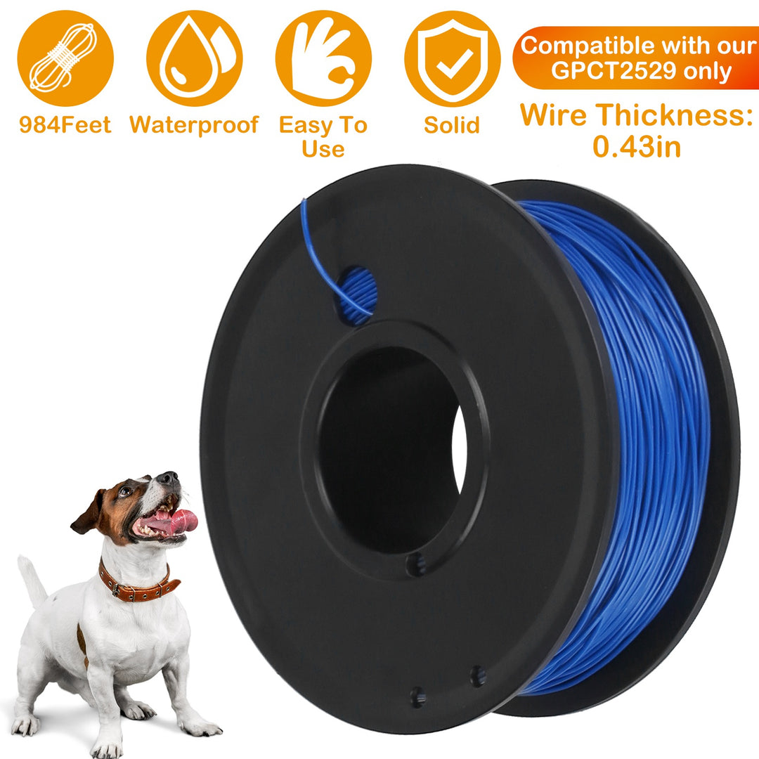 GBruno 984 Feet 0.43in Dog Fence Wire