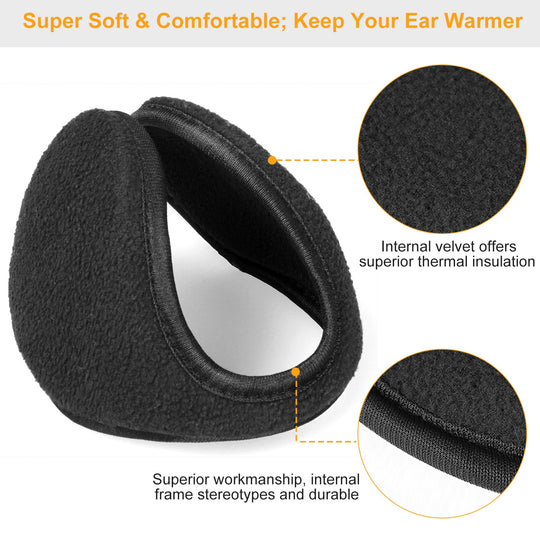 GBruno 2Pcs Ear Warmers Unisex