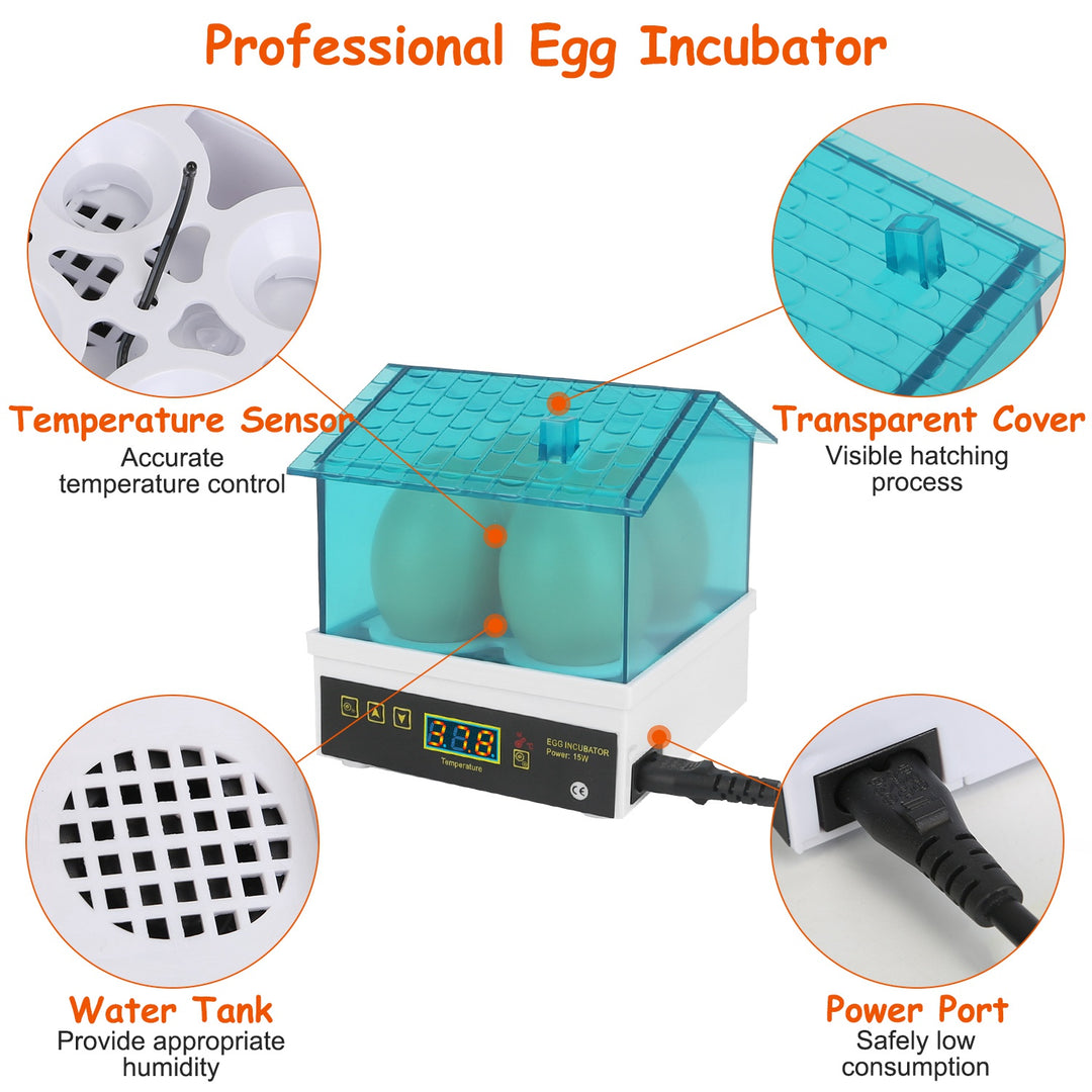 GBruno 4 Eggs Incubator