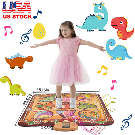 GBruno Dinosaur Dance Mat for Kids