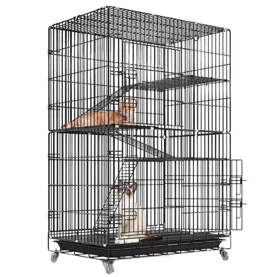 GBruno 4 Tiers Cat Cage