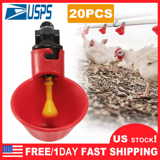 GBruno 20 Pack Chicken Waterer