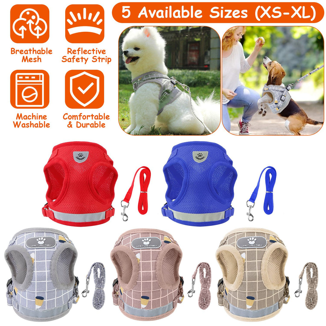 GBruno Pet Mesh Harness