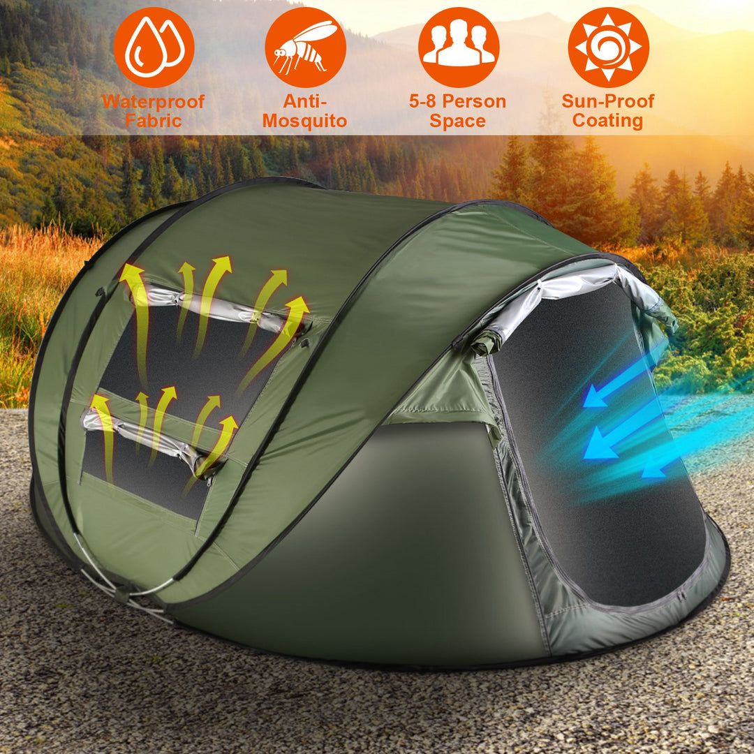 GBruno 5-8 Person Pop Up Tent