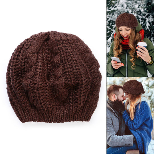 GBruno Knit Beret Hat