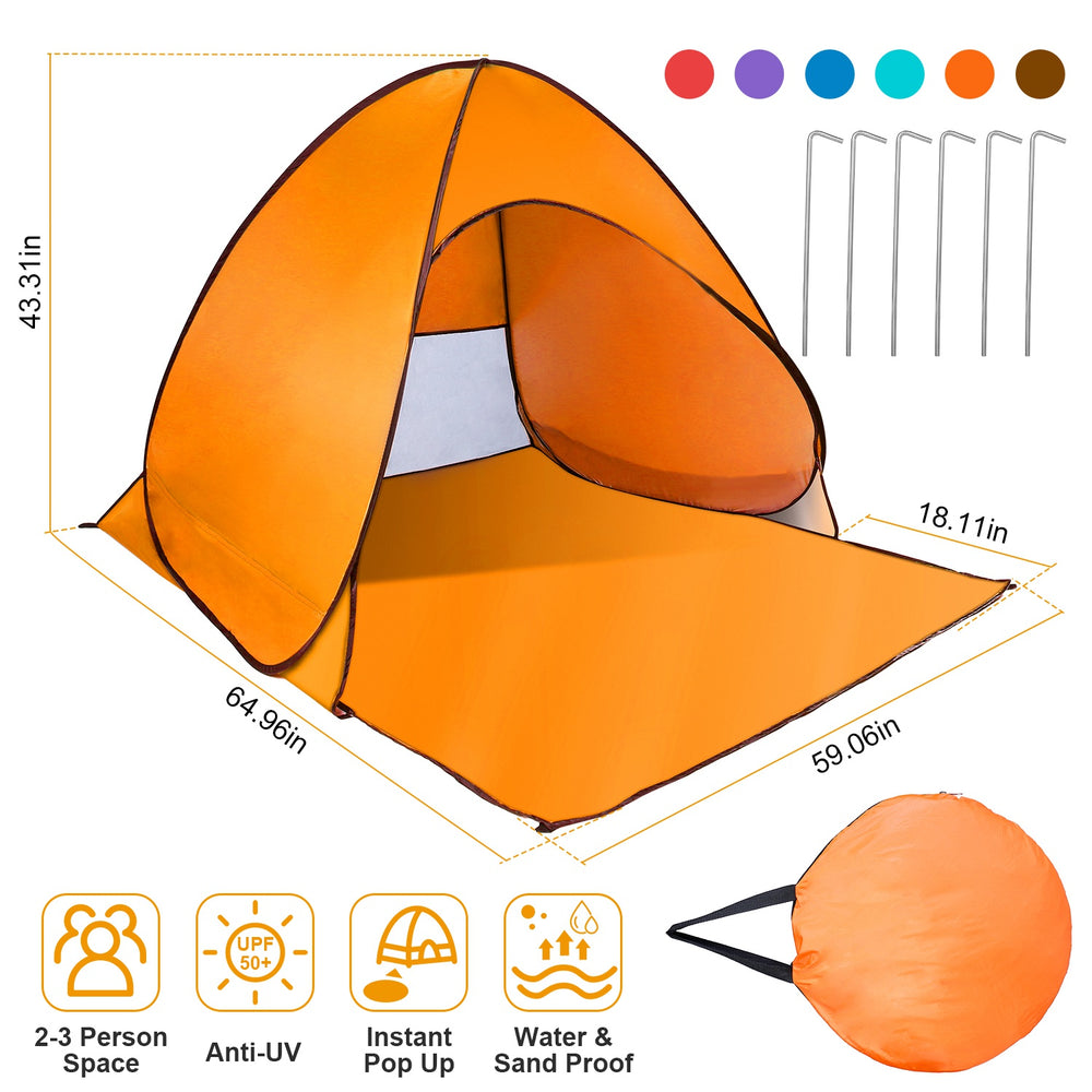 GBruno Pop Up Beach Tent