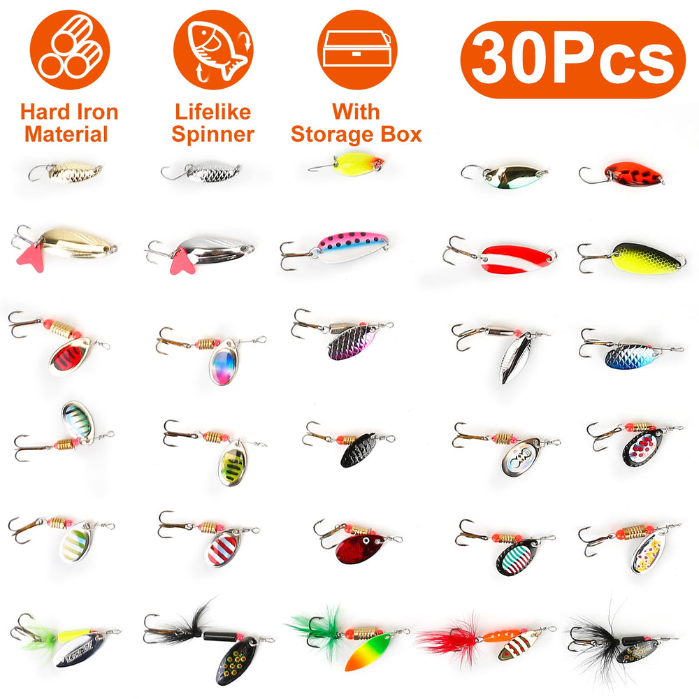 GBruno 30Pcs Fishing Lures