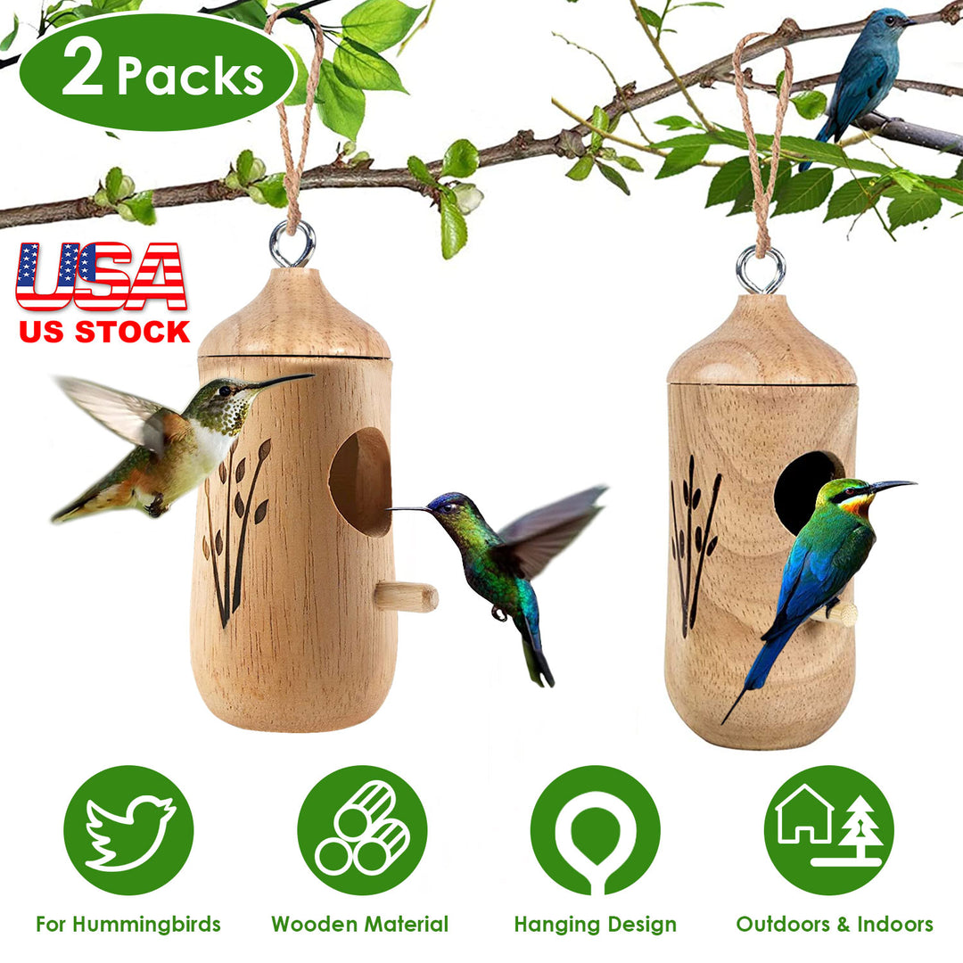 GBruno 2 Packs Humming Bird Houses