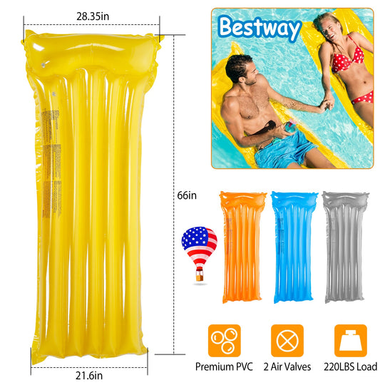 GBruno Inflatable Pool Float Raft